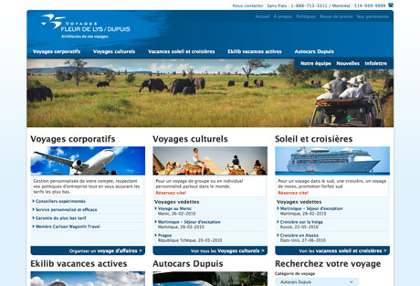 voyagesfleurdelys-website-homepage